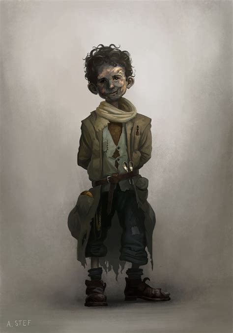 Artstation Street Urchin Andrei Stef Dnd Characters Street