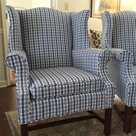 Pam Morris Sews Slipcovers Slipcovers For Chairs Wingback Chair