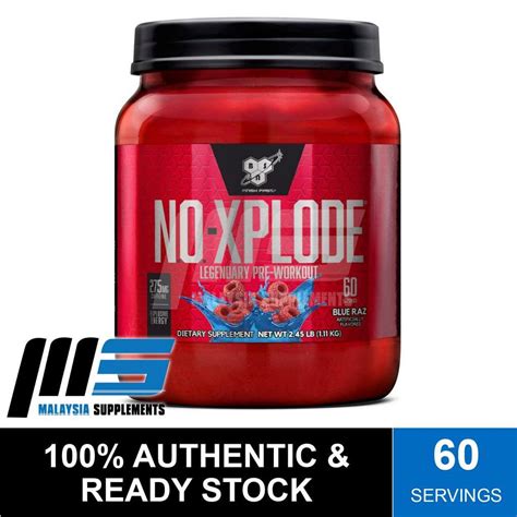 BSN N O Xplode 60 Servings NOXPLODE NO XPLODE Pre Workout