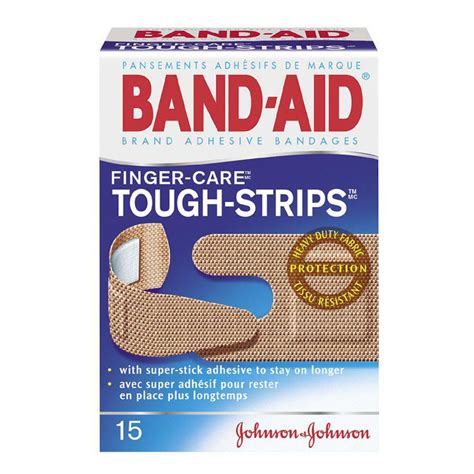 Johnson And Johnson Band Aid Tough Strips Adhesive Bandages 15 Ea