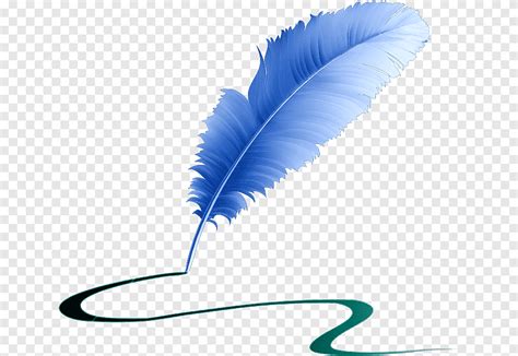 Pluma De Escritura De Pluma Azul Png Escribir Clipart Bol Grafo