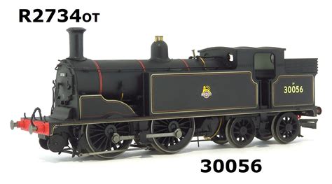 Hornby R2734ot M7 Class 30056 In Br Black Livery Early Emblem Olivias Trains