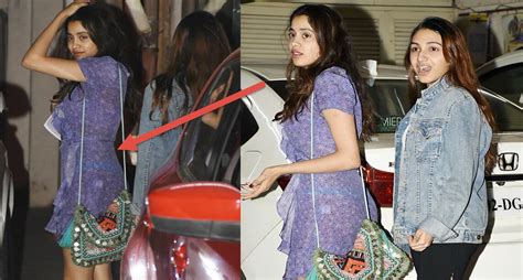 Jhanvi Kapoor Was Seen Escaping From The Camera Late At Night Wearing Such A Dress Became A