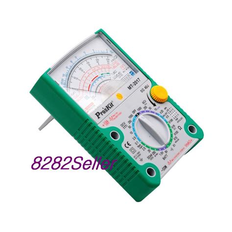 ProsKit MT 2017 Protective Function Analog Multimeter Null Capacitance