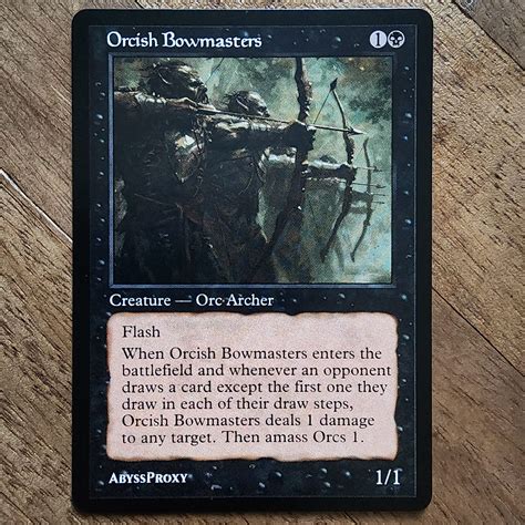 Orcish Bowmasters A Mtg Proxy Abyss Proxy Shop Enhance Your Commander And Edh Decks With