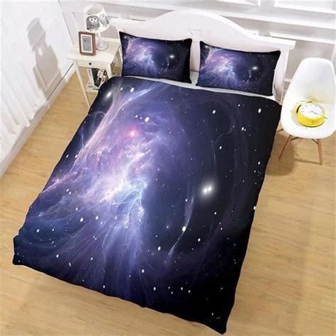 Housse De Couette X Cm Belle Galaxie Parures De Lit D Imprim