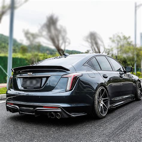 Cadillac Ct5 Rear Trunk Spoiler Wing Cadillac Accessory Shop