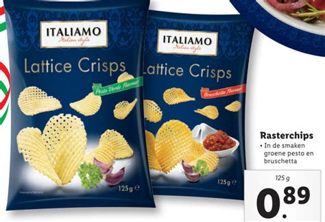 Italiamo Chips Folder Aanbieding Bij Lidl Details