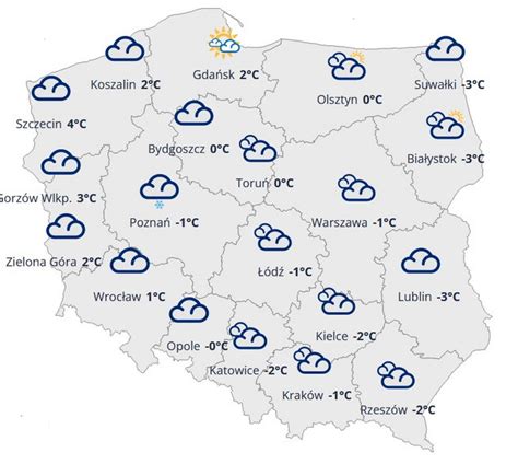 W niedzielę pojawi się odwilż Prognoza pogody Wiadomości