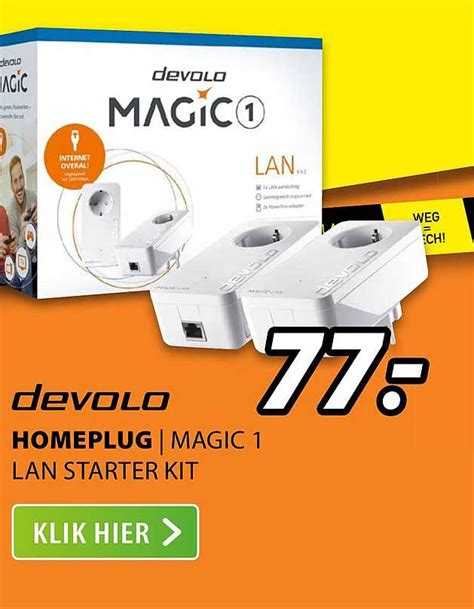 Devolo Homeplus Magic 1 Lan Starter Kit Aanbieding Bij Expert