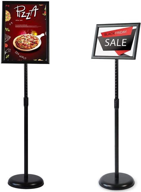 Buy A3 Sign Holder Stand With Angle Height Adjustable Telescoping