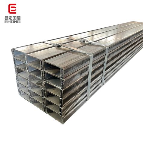 China Cold Formed Steel Profile Structure Carbon Steel U C Channel