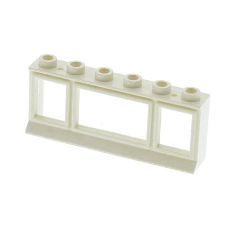 X Lego System Fenster Rahmen Weiss Transparent Wei X X Mit