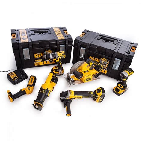 Dewalt DCK623P3 XR 18V Li Ion Accu 6 Delige Combiset 3x 5 0Ah Accu In