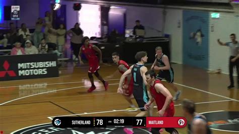 Lochlan Hutchison With 21 Points Vs Maitland YouTube