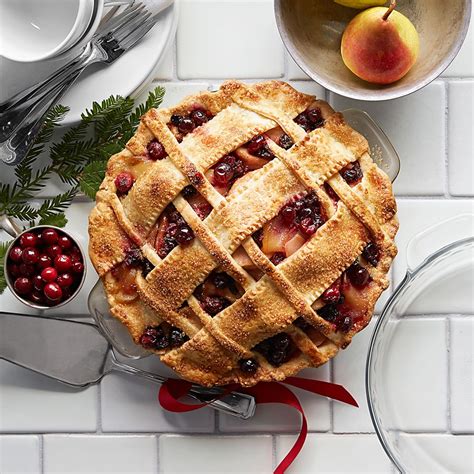 Pear Cranberry Pie Williams Sonoma Taste