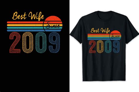 Wife Tshirt Design Wedding Anniversary Graphic By Elysiantartux