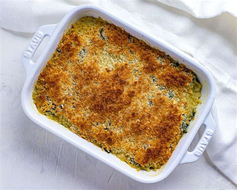 Minute Spinach Parmesan Casserole My Kitchen Serenity