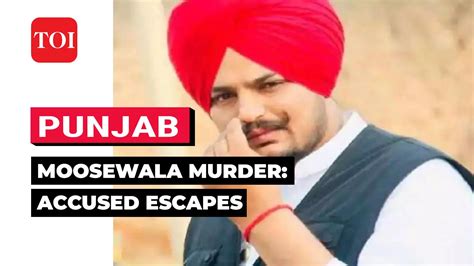 Sidhu Moose Wala Murder Key Accused Escapes From Police Custody Bjp