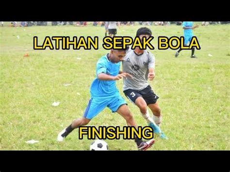 Latihan Teknik Finishing Sepak Bola Variasi Passing First Touch