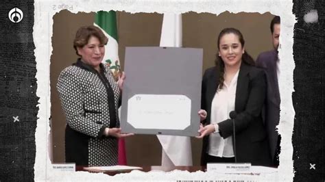 Es Oficial Video Delfina G Mez Recibe Constancia De Mayor A Como