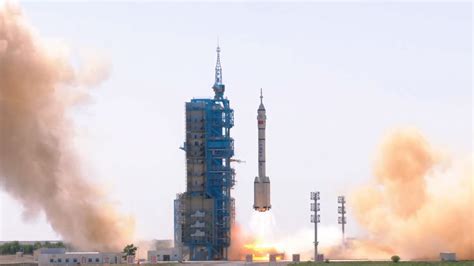 China Launches First Manned Space Mission