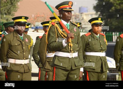 Nigerian soldiers on parade during the 2020 Armed Forces Remembrance ...