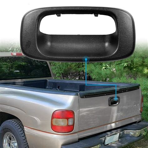 Snapklik 7BLACKSMITHS Rear Tailgate Handle Bezel For 1999 2006