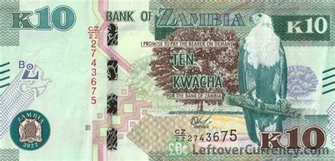 Exchange Zambian Kwacha In Easy Steps Leftover Currency