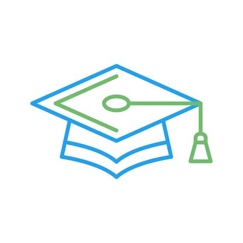 Education Cap Vector Icon 23067486 Vector Art at Vecteezy