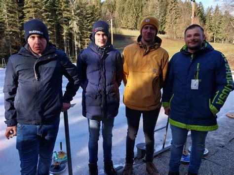 Eisschießen beim Gemeinde Ortstunier Freiwillige Feuerwehr Stiwoll