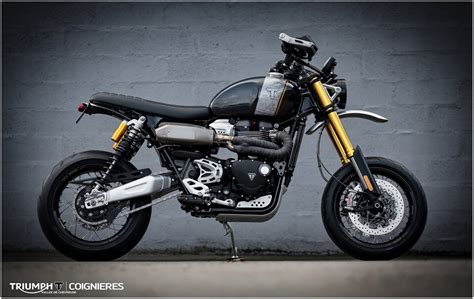 Classic Motard Triumph Scrambler 1200 Xe Rocketgarage Cafe Racer