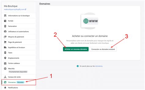 Comment Changer Le Nom De Domaine D Une Boutique Shopify