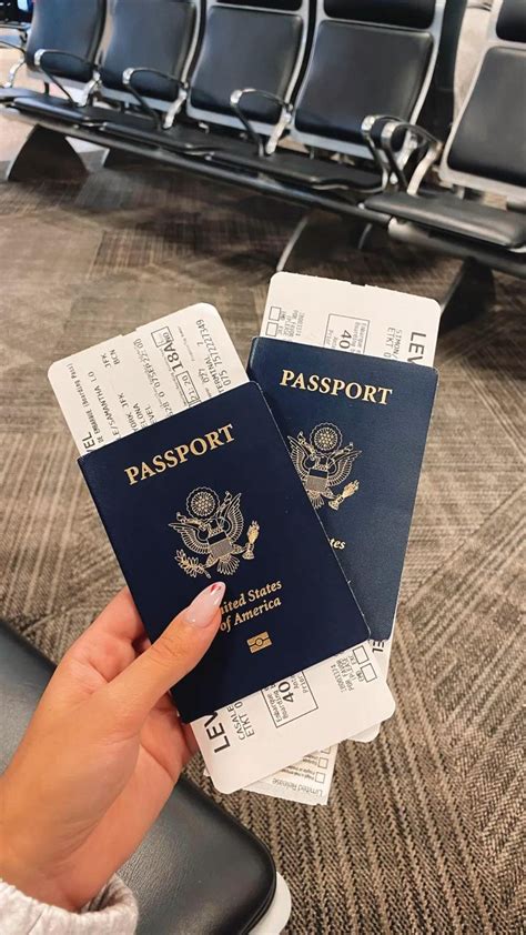 Travel Passports Aesthetic Travel Photography Life In Usa Cards