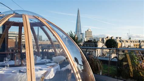 Mercer Roof Terrace Igloos Restaurant - London, England | OpenTable