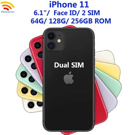 Apple IPhone 11 Dual Sim 2 Sim IPhone11 64GB 128GB 256GB 6 1 Original