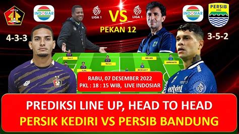 HEAD TO HEAD PERSIK VS PERSIB Prediksi Best Line Up PERSIK KEDIRI