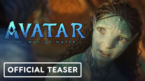 Avatar The Way Of Water Official Teaser Trailer Zoe Saldana