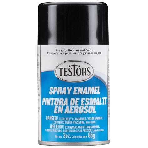 Testors Spray Paint, Black, 3 oz - Walmart.com - Walmart.com