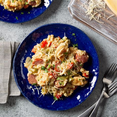 Pressure Cooker Jambalaya Risotto Recipe How To Make It Taste Of Home