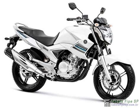 Preço Yamaha YS 250 Fazer Fazer L Edition Blueflex 2015 tabela fipe