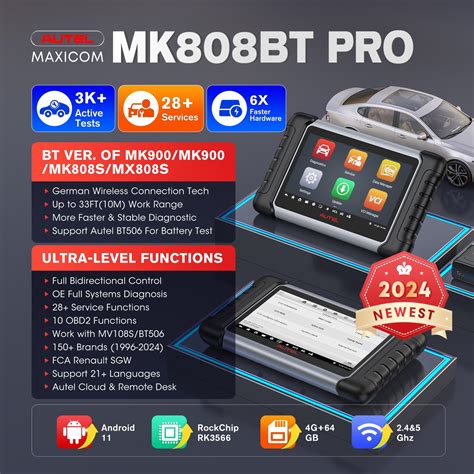 Mua Autel MaxiCOM MK808BT PRO 2025 Bidirectional Tool Up Of MK900