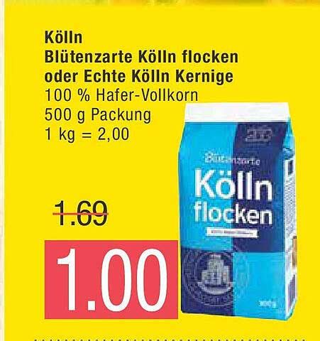 K Lln Bl Tenzarte K Lln Flocken Oder Echte K Lln Kernige Angebot Bei