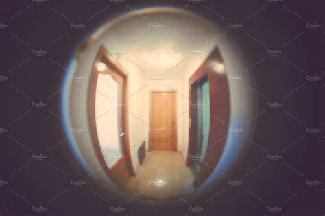 Peephole of a door | Abstract Stock Photos ~ Creative Market