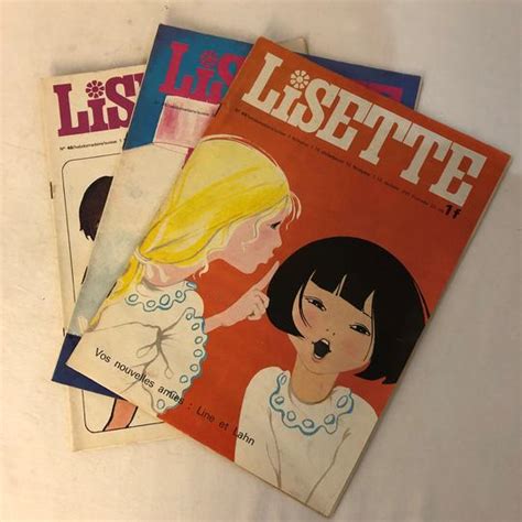 Lot De Revues Bd Ancien Lisette N Ann E Label Emma S