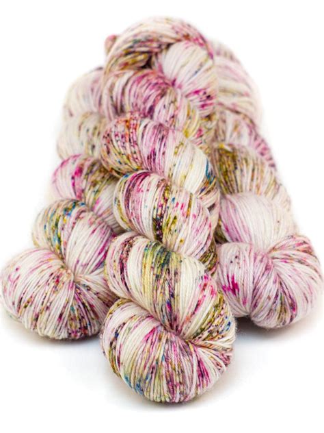 Hand Dyed Sock Yarn Bis Sock Dans Mon Jardin Les Laines Biscotte Yarns