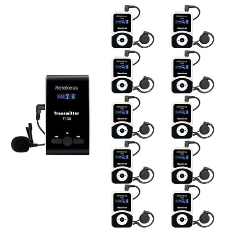 Buy RetekessT130 Church Translation System Wireless Tour Guide System