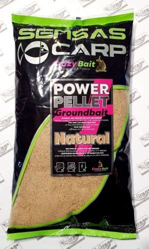 Zan Ta Sensas Uk Power Pellet Plus Natural Kg