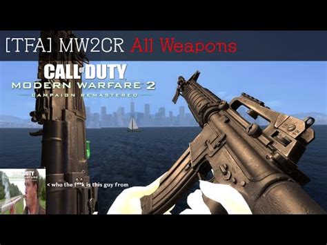 Garry S Mod TFA Modern Warfare 2 Campaign Remastered All Weapons