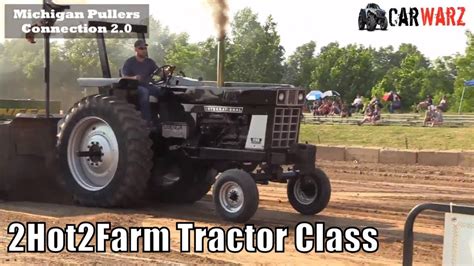 Hot Farm Tractor Class At Wmp Tractor Pulls In Sand Lake Michigan